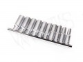 ZESTAW 10 NASADEK TORX KLUCZE NASADKI 3/8 8-19mm ZESTAW 10 NASADEK TORX KLUCZE NASADKI 3/8 8-19mm