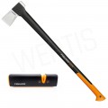 SIEKIERA ROZŁUPUJĄCA FISKARS X27 XXL OSTRZAŁKA 25G SIEKIERA ROZŁUPUJĄCA FISKARS X27 XXL OSTRZAŁKA 25G