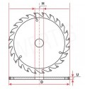 TARCZA WIDIOWA DO DREWNA 400mm 32 30 WIDIA 40T TARCZA WIDIOWA DO DREWNA 400mm 32 30 WIDIA 40T