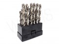 ZESTAW WIERTEŁ DO METALU 25 sztuk 1-13 mm WIERTŁO ZESTAW WIERTEŁ DO METALU 25 sztuk 1-13 mm WIERTŁO