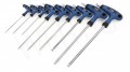 KLUCZE WPUSTOWE KĄTOWE TORX 9el Z OTWOREM T10-50 KLUCZE WPUSTOWE KĄTOWE TORX 9el Z OTWOREM T10-50