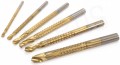WIERTŁA FREZUJĄCE HSS-TiN METAL DREWNO ZESTAW 6el WIERTŁA FREZUJĄCE HSS-TiN METAL DREWNO ZESTAW 6el