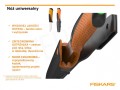 FISKARS NÓŻ UNIWERSALNY Z WBUDOWANĄ OSTRZAŁKĄ FISKARS NÓŻ UNIWERSALNY Z WBUDOWANĄ OSTRZAŁKĄ