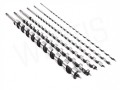 WIERTŁA DO DREWNA 460mm ZESTAW WIERTEŁ 6-25mm 6szt WIERTŁA DO DREWNA 460mm ZESTAW WIERTEŁ 6-25mm 6szt