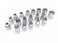 ZESTAW NASADEK NASADKI KLUCZE E-TORX 19 el. TORX ZESTAW NASADEK NASADKI KLUCZE E-TORX 19 el. TORX