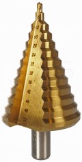 WIERTŁO 4-52mm STOŻKOWE STOPNIOWE TYTAN HSS WIERTŁO 4-52mm STOŻKOWE STOPNIOWE TYTAN HSS