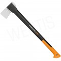 FISKARS SIEKIERA ROZŁUPUJĄCA X21+ NÓŻ Z OSTRZAŁKĄ FISKARS SIEKIERA ROZŁUPUJĄCA X21+ NÓŻ Z OSTRZAŁKĄ