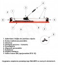 WALMER RAZOR GLAZE CUTTING INSTRUMENT MGZ800 WALMER RAZOR GLAZE CUTTING INSTRUMENT MGZ800